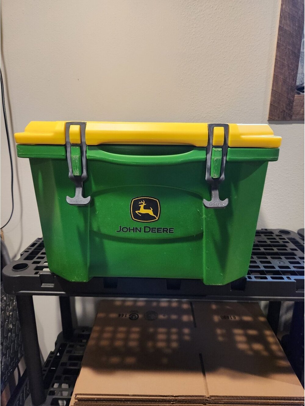 Grizzly 20 John Deere Edition Cooler Green Yellow Bear Resistant 20 Qt - BOX